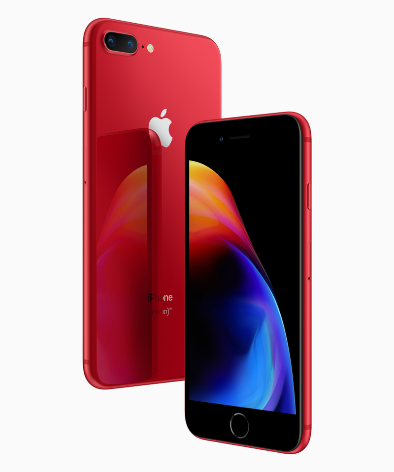 Illustration for article titled Lo más interesante del nuevo iPhone 8 rojo es que por fin le han puesto el frontal negro